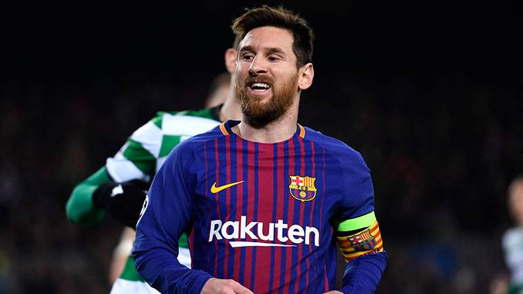 Messi, empatado in the leadership for the Boot of Gold
