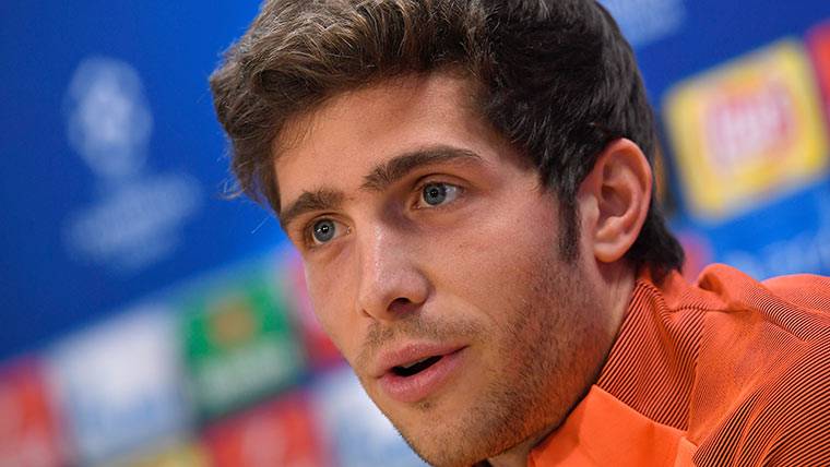 Sergi Roberto will arrive touched against Chelsea