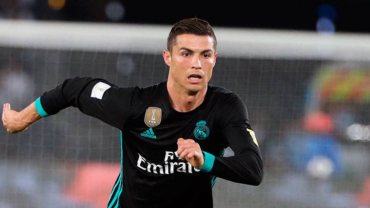 Cristiano Ronaldo, durante un partido con el Real Madrid