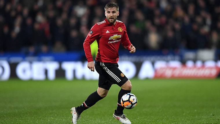 Luke Shaw, nuevo objetivo del Barça