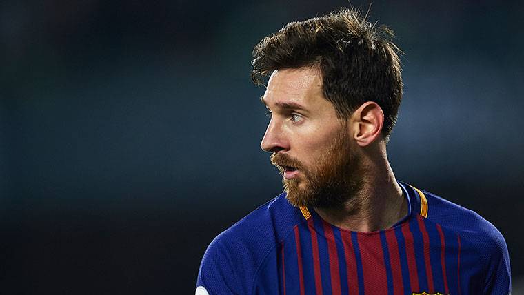 Leo Messi estará al cien por cien ante la Roma