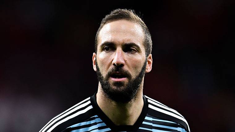 Gonzalo Higuaín went out in 2013 of the Real Madrid