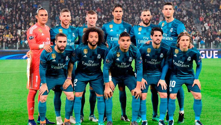 The eleven of the Real Madrid in the gone of quarter-finals of the Champions