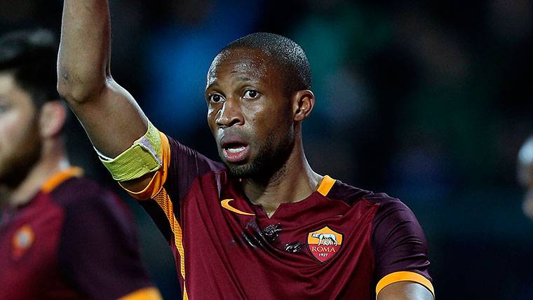 Seydou Keita Played so much in the Barça as in the Rome