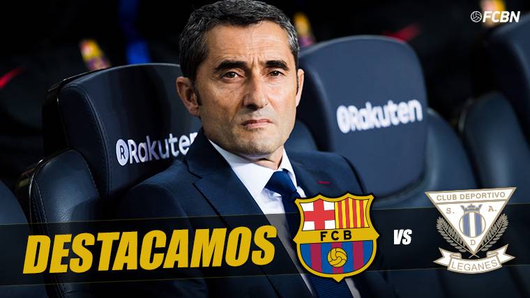 Ernesto Valverde, seated in the bench of the Barça in the Camp Nou