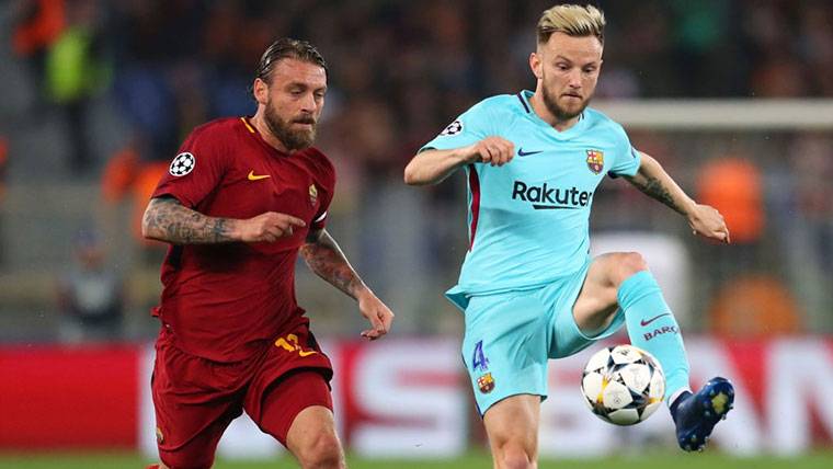 Ivan Rakitic, during the party against the Rome in the Olympic