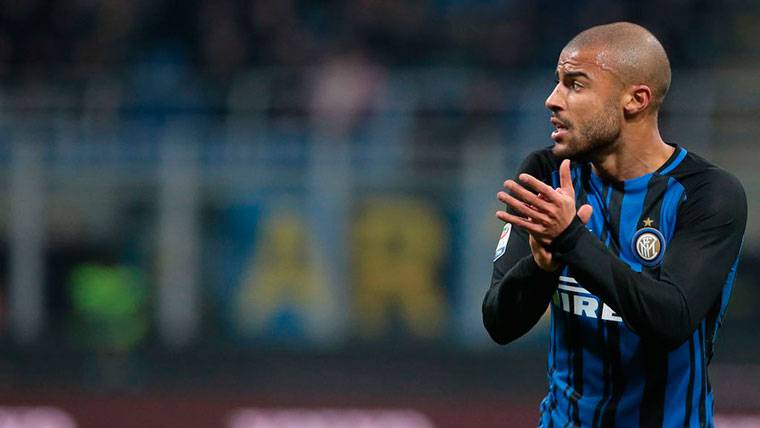 Rafinha, happy in the Inter of Milan