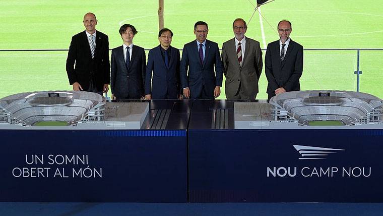 Acuerdo para relanzar las obras del Espai Barça y transformar el Camp Nou
