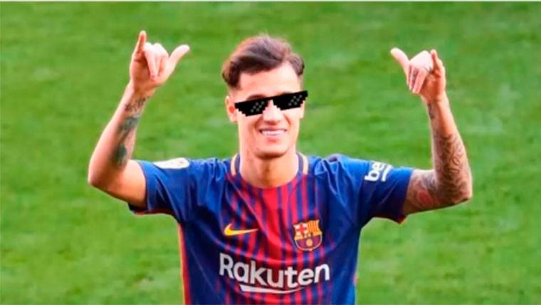 Philippe Coutinho went back  to go out playing against Valencia