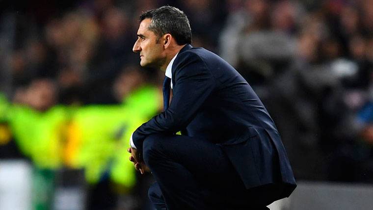 Ernesto Valverde ideó un once inédito