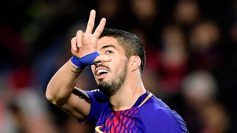 Luis Suárez no perdonó el tercero