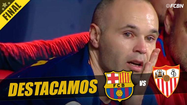 Andrés Iniesta cried after his change