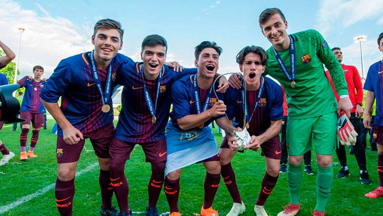 The generation that is for arriving in the Barça