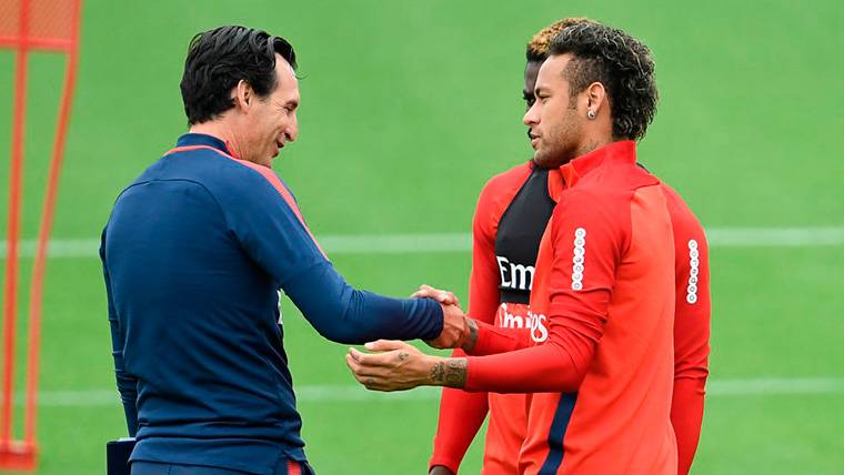 Unai Emery and his last council to Neymar