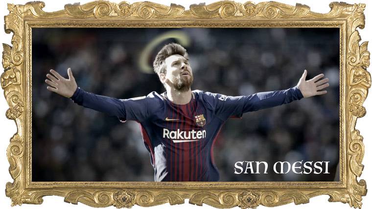 Leo Messi, the big leader and spiritual guide of the FC Barcelona