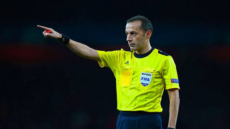 Cüneyt Çakir, the referee designated for the Real Madrid-Bayern