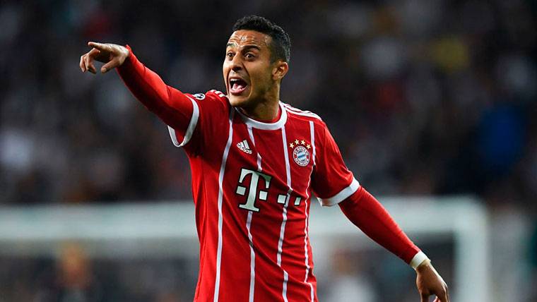 The FC Barcelona could finish fichando to Thiago