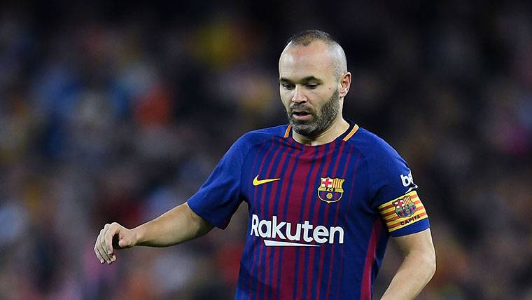 Iniesta does not train  to fault of three days for the Classical
