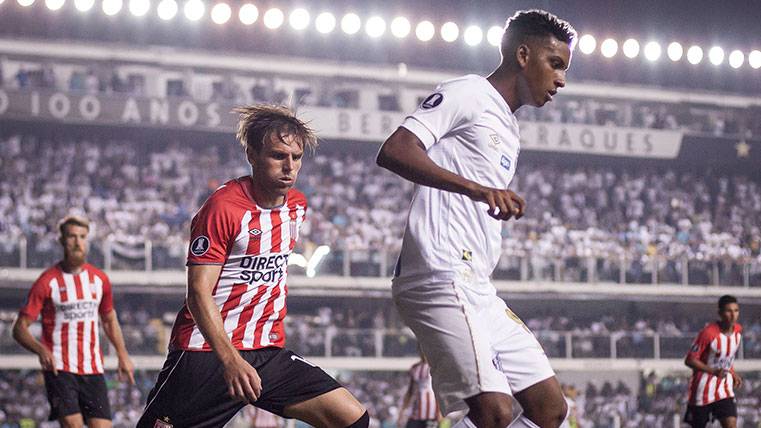 Rodrygo Goes In a party of the Saints