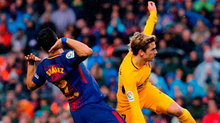 Luis Suárez spoke on the signing of Griezmann