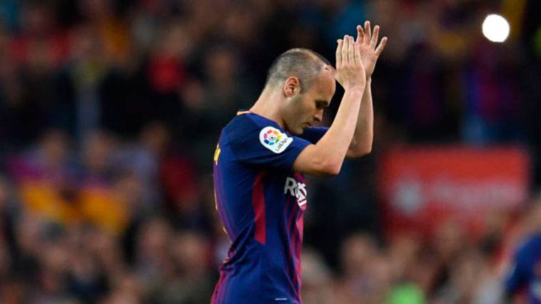 Andrés Iniesta sacked  of the Classical