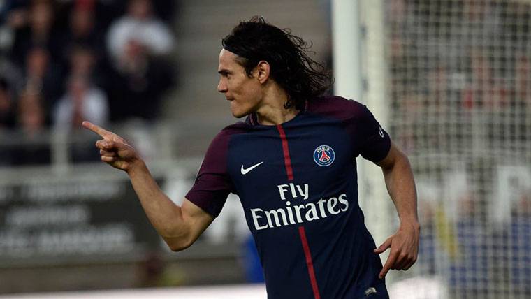 Edinson Cavani, el relevo de Griezmann en el Atlético