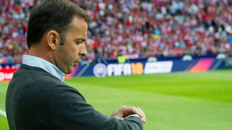 Alley, during a party of the Villarreal in an image of archive