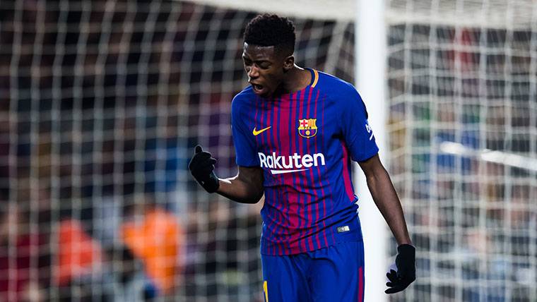 Ousmane Dembélé firmó su mejor actuación