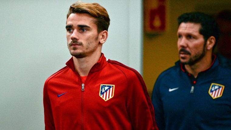 Griezmann And Simeone, ready to appear in press conference