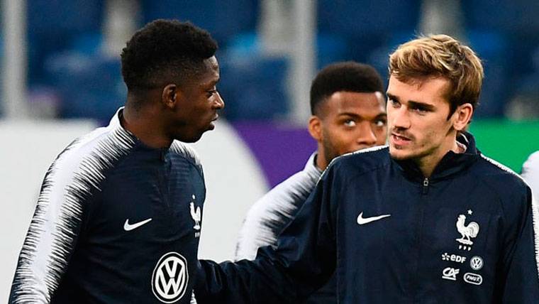 Ousmane Dembélé y Griezmann serán protagonistas