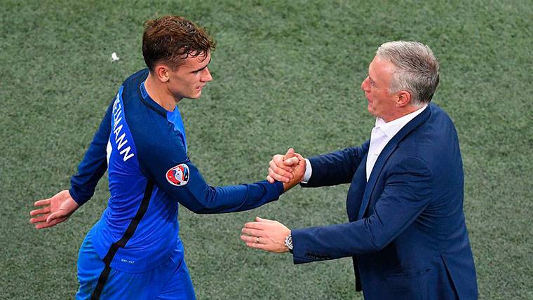 Deschamps habló sobre Griezmann