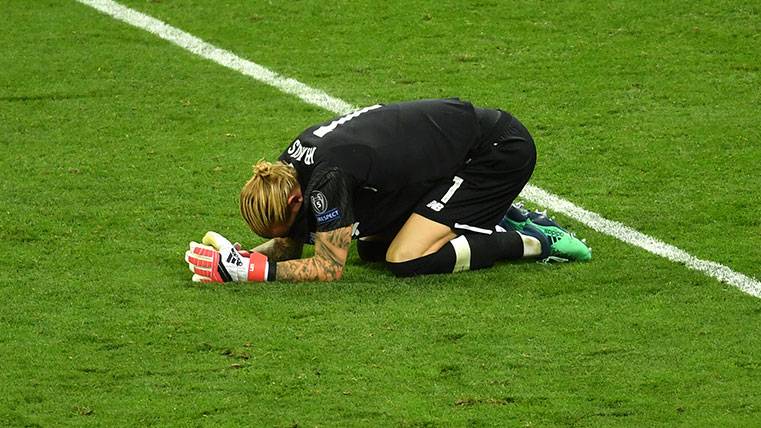 Loris Karius regrets  after the defeat in the final of the Champions