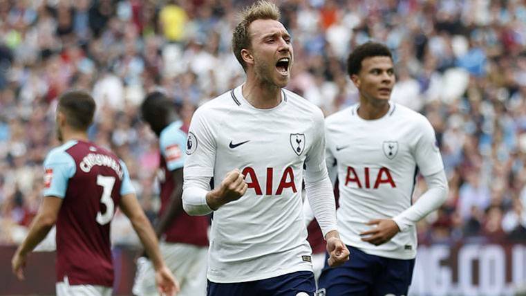 Eriksen Becomes one of the options of the Barça