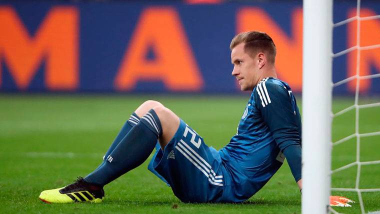 Marc-André ter Stegen did not have opportunities