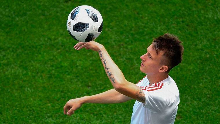 Golovin, the Russian star that could him  escape to the Barça