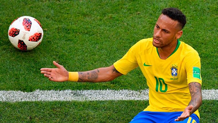 Neymar Went back to speak of more
