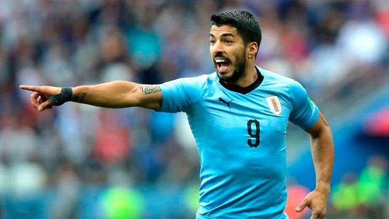 Luis Suárez volvió a responderle a Griezmann