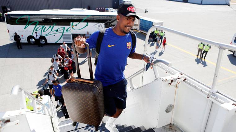 Malcom in a trip with the FC Barcelona | FCB