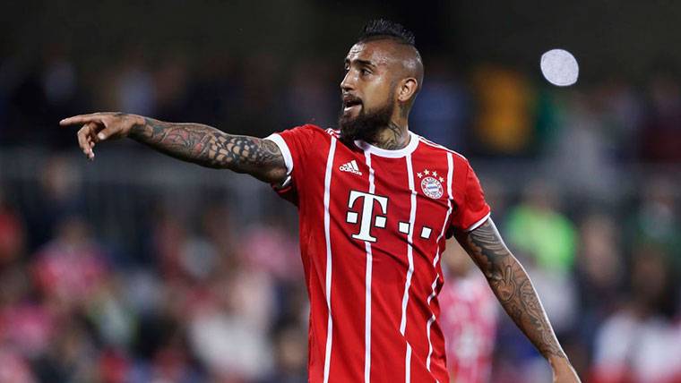 Arturo Vidal would arrive to the Camp Nou by 25 millions