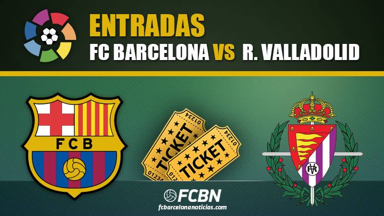 Entrances FC Barcelona vs Valladolid
