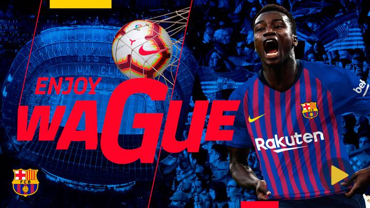 Moussa Wagué, a young African promise for the FC Barcelona | FCB