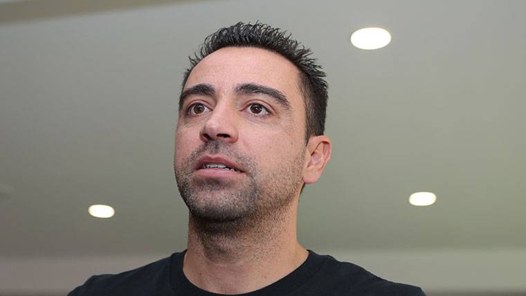Xavi has it very clear with Riqui Puig