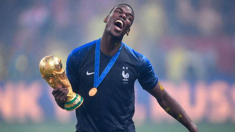 Paul Pogba would have asked to come to the Barça