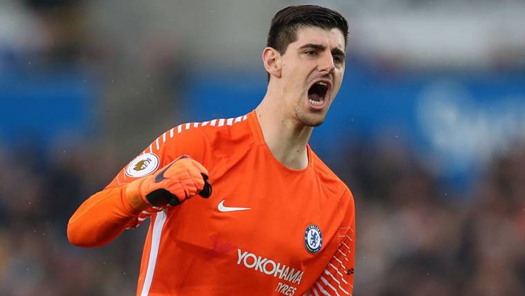 Thibaut Courtois, new signing of the Real Madrid