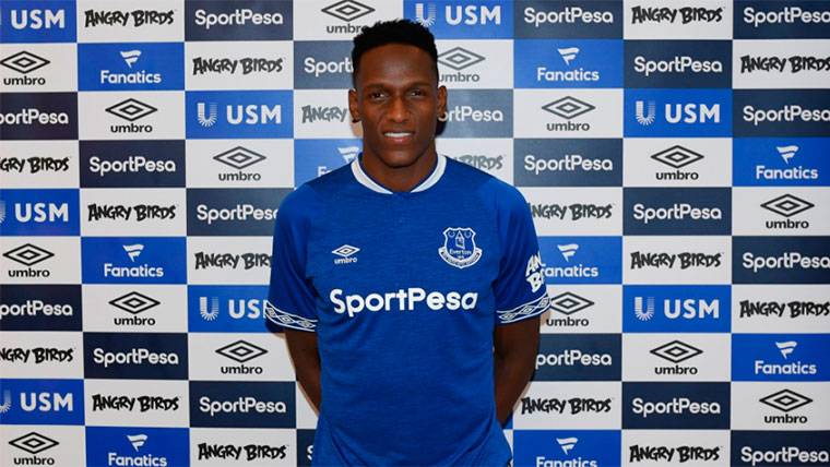 Yerry Mina would go back to the Barça by 60 millions
