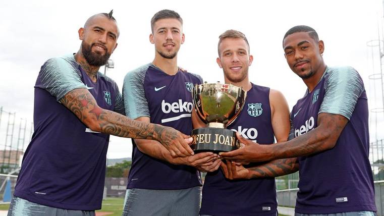 Arturo Vidal, Clément Lenglet, Arthur and Malcom, signings of the Barça | FCB