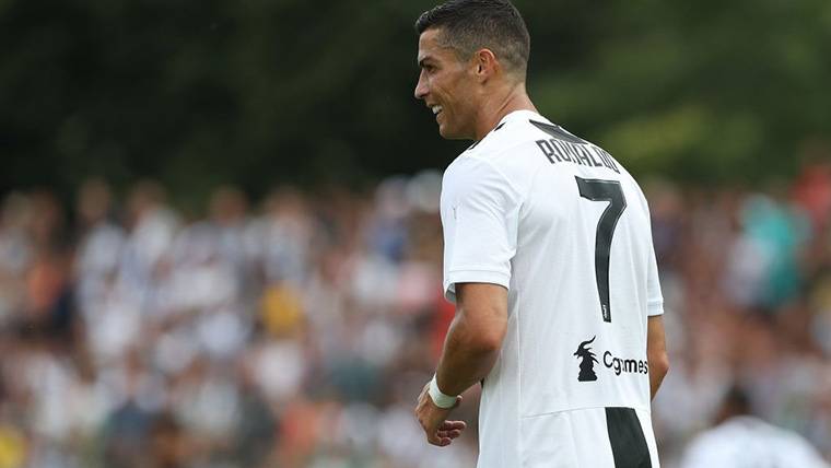 Cristiano Ronaldo, durante un partido con la Juventus de Turín
