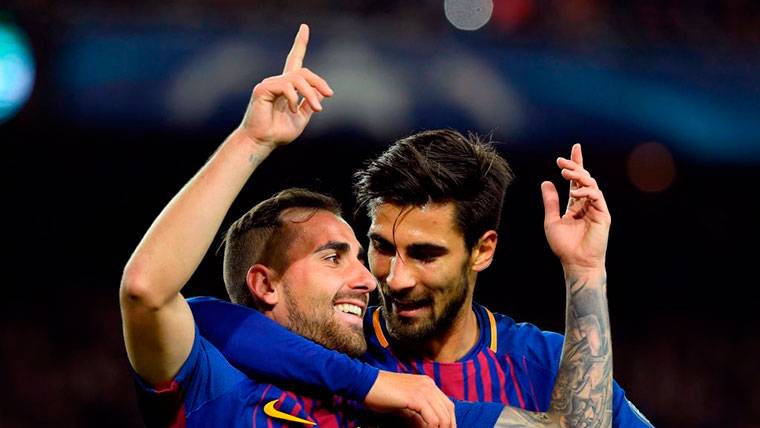 The same that André Gomes, Paco Alcácer would leave  yielded