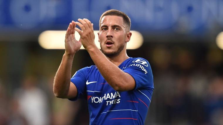 Eden Hazard, during a commitment contested with Chelsea