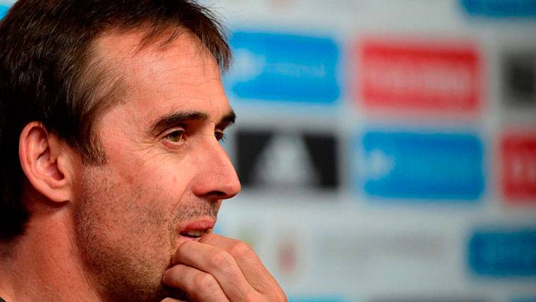Lopetegui Did not want to value it sucedido in the gala